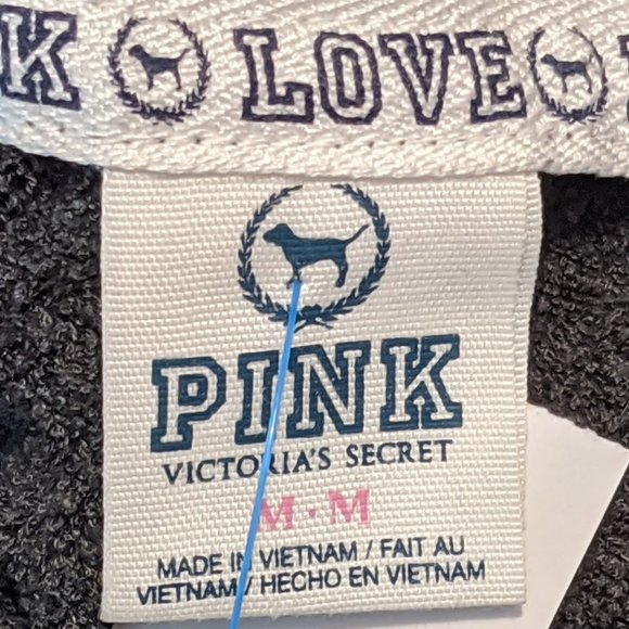 Victoria's Secret PINK Light Weight Sweatshirt Hoodie Jacket in Gray - Size M - Picture 11 of 11